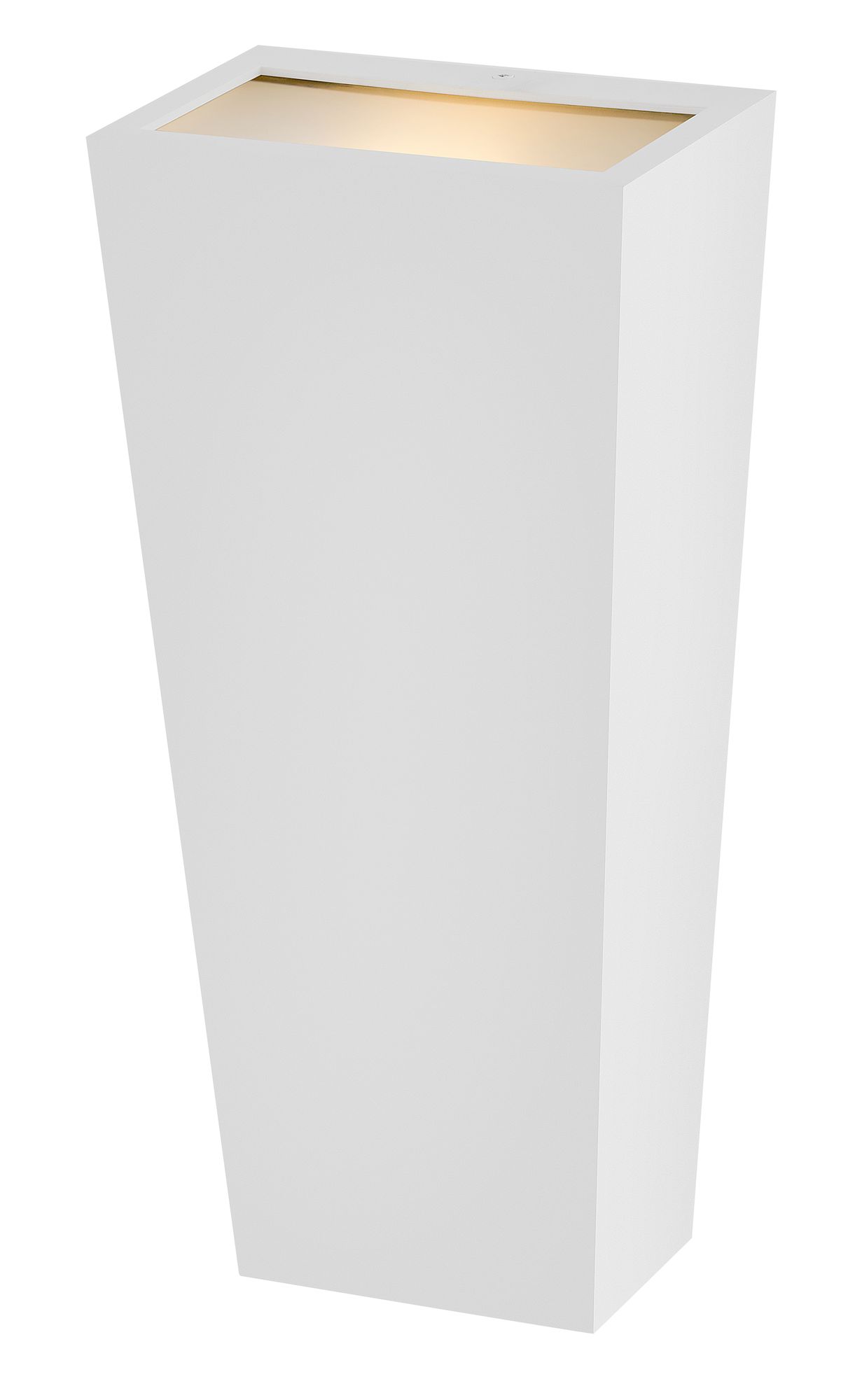 Image 5 Hinkley Outdoor Cruz Medium LED Wall Mount Lantern 16.5" Textured White more views