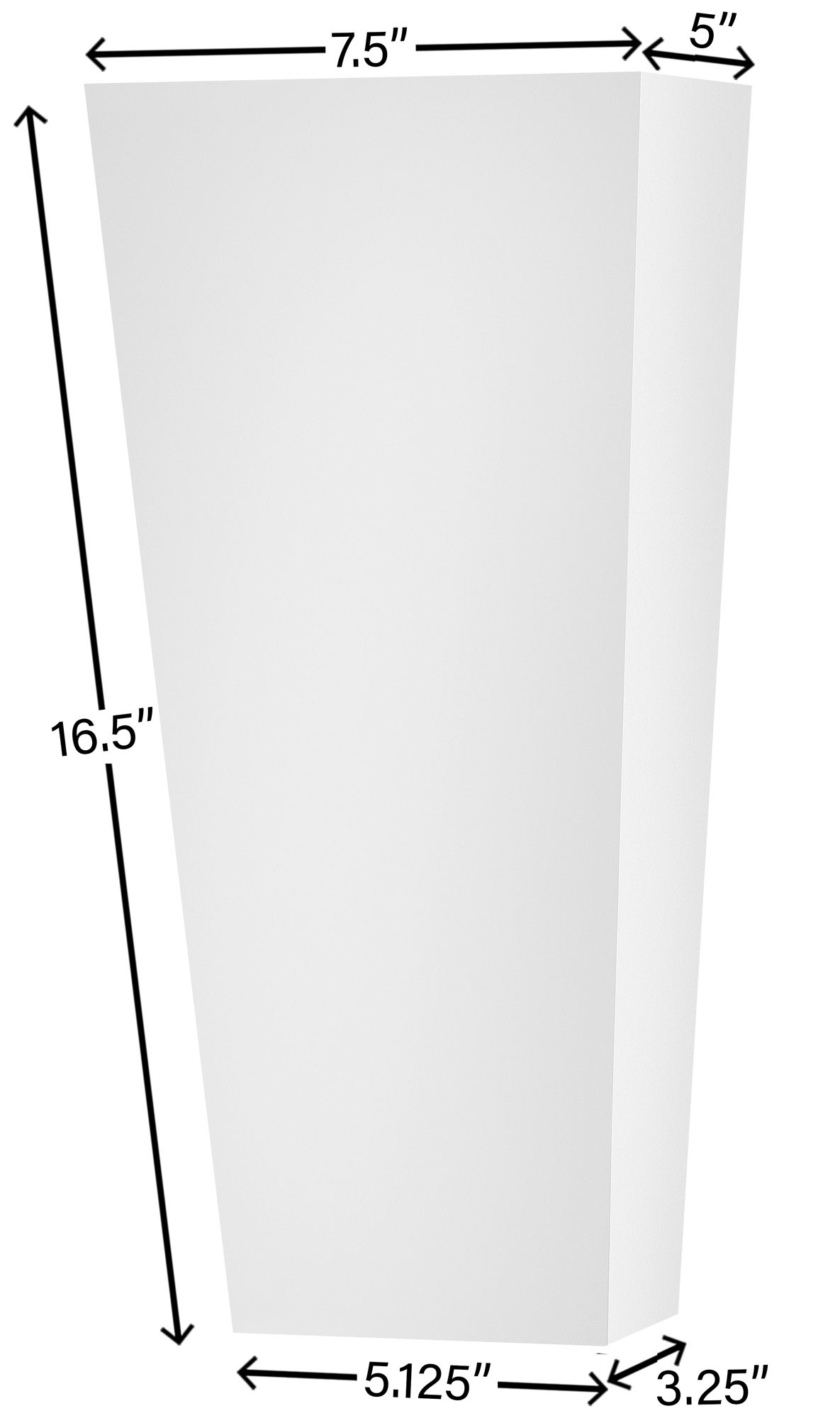 Hinkley Outdoor Cruz Medium LED Wall Mount Lantern 16.5" Textured White