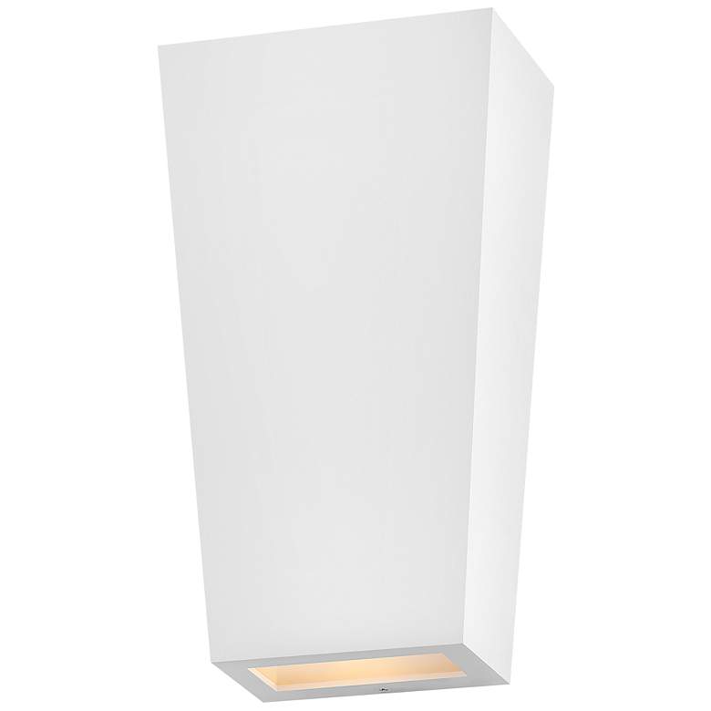 Image 2 Hinkley - Outdoor Cruz Small Wall Mount Lantern Lantern- Textured White more views