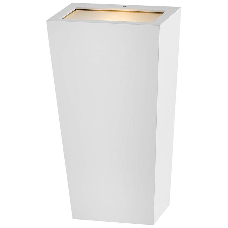 Image 5 Hinkley - Outdoor Cruz Small Wall Mount Lantern Lantern- Textured White more views