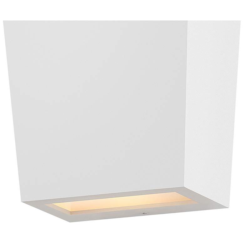 Image 7 Hinkley - Outdoor Cruz Small Wall Mount Lantern Lantern- Textured White more views
