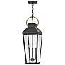 1_Hinkley - Outdoor Dawson Large Hanging Lantern- Black/Burnished Bronze