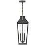 5_Hinkley - Outdoor Dawson Large Hanging Lantern- Black/Burnished Bronze more views