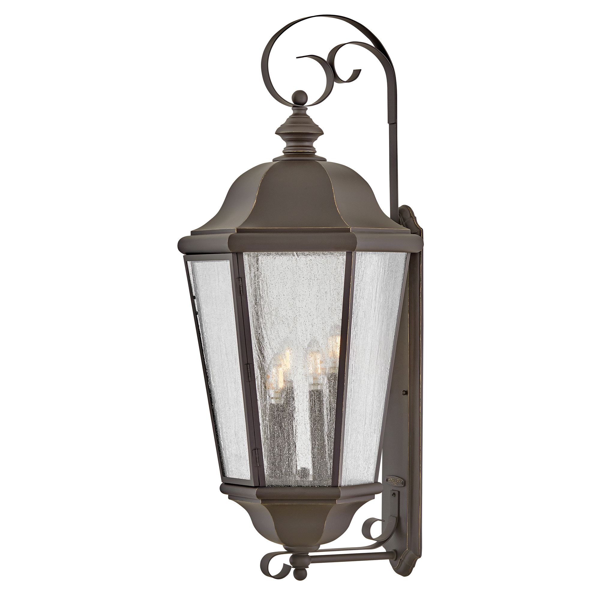 Image 2 Hinkley Outdoor Edgewater Extra Large Wall Lantern 34.75" Oil Rubbed Bronze more views