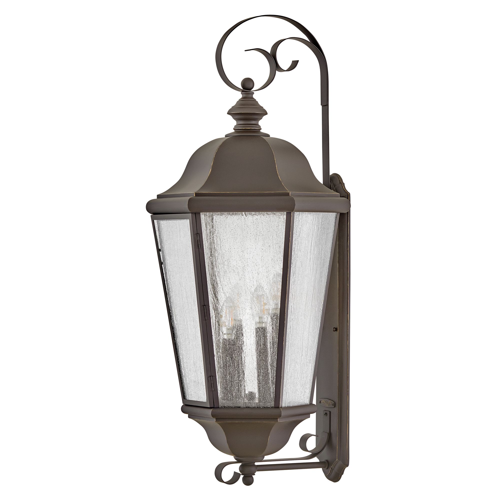 Hinkley Outdoor Edgewater Extra Large Wall Lantern 34.75" Oil Rubbed Bronze