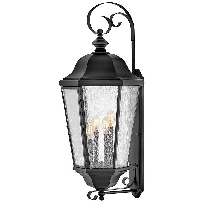 Image 2 Hinkley Outdoor Edgewater Extra Large Wall Mount Lantern Black more views