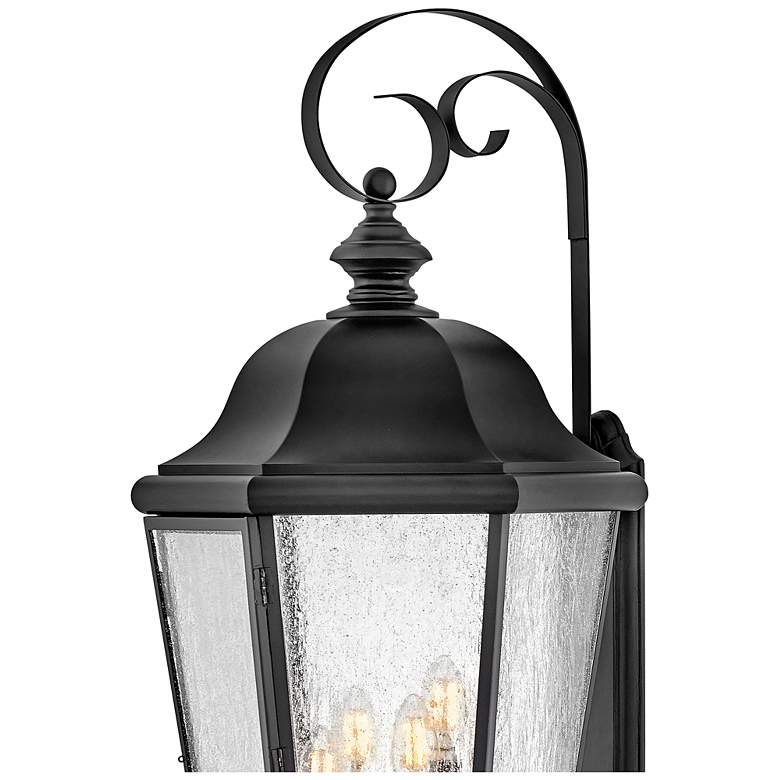 Image 5 Hinkley Outdoor Edgewater Extra Large Wall Mount Lantern Black more views