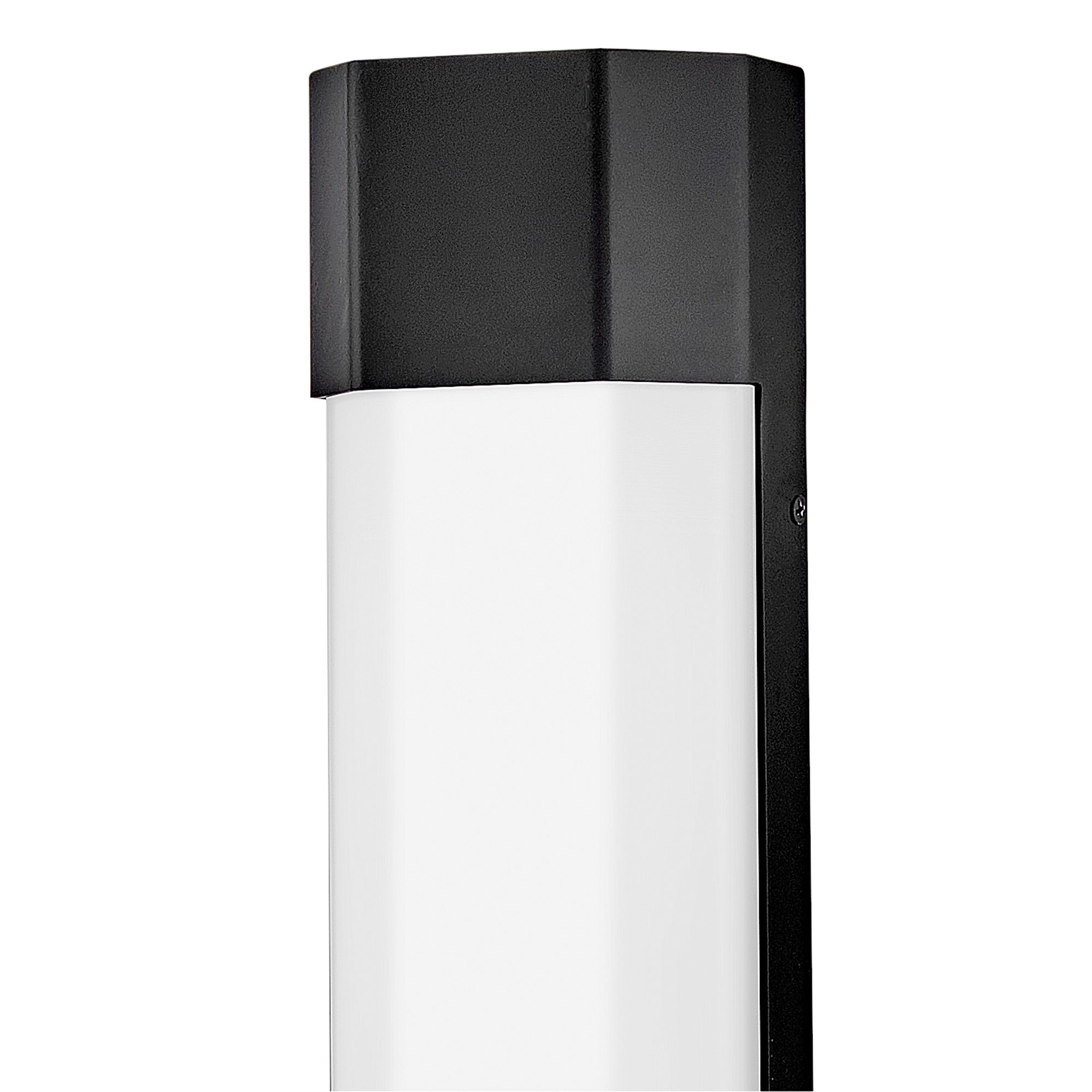 Image 5 Hinkley Outdoor Facet Large LED Wall Mount Lantern 23.75" Black more views