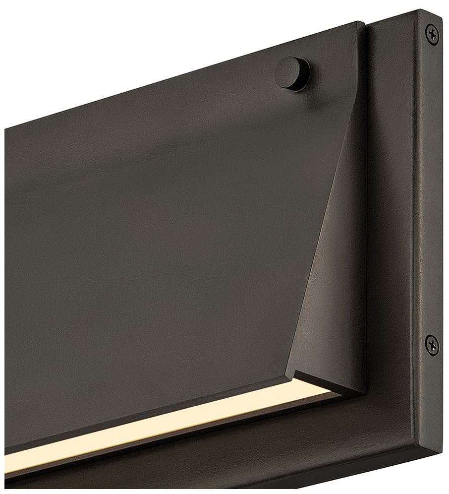 Thumbnail2 of Hinkley Outdoor Fold Extra Small Wall Mount Lantern 7" Black Oxide more views