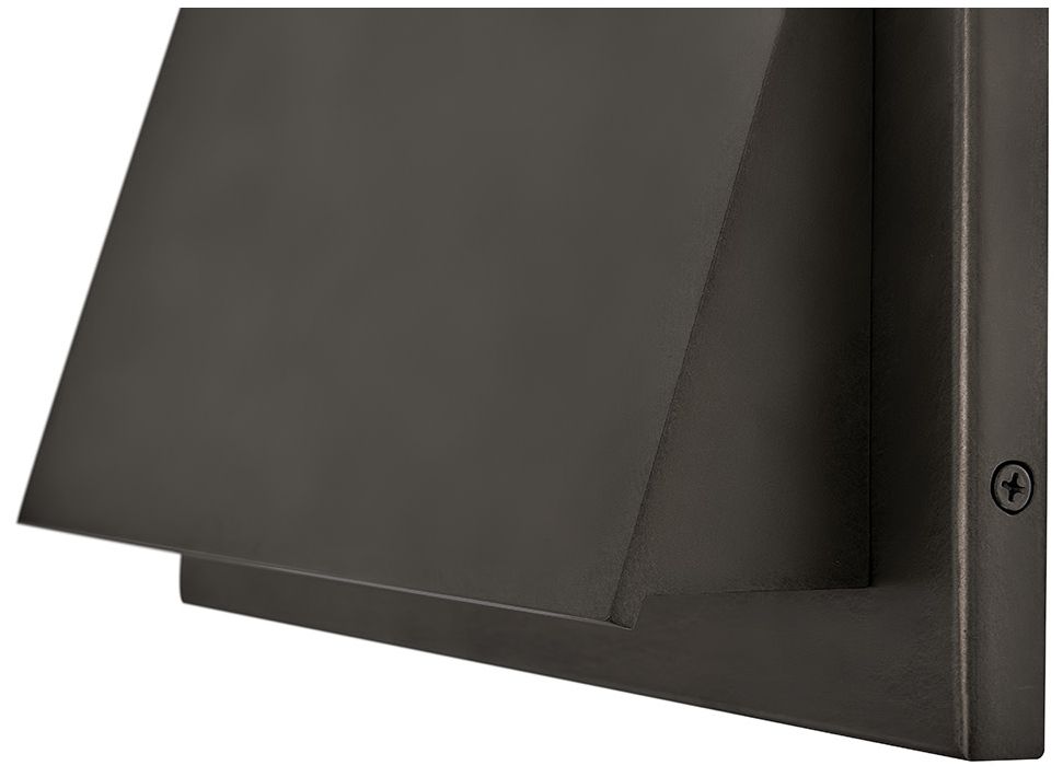 Thumbnail4 of Hinkley Outdoor Fold Extra Small Wall Mount Lantern 7" Black Oxide more views