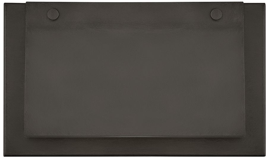 Hinkley Outdoor Fold Extra Small Wall Mount Lantern 7" Black Oxide