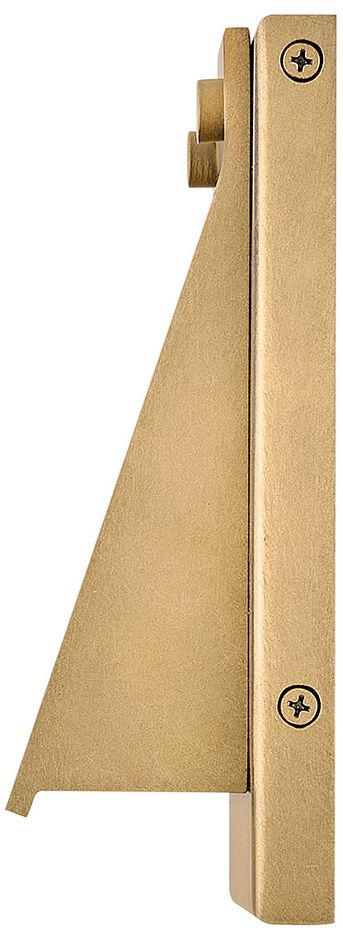 Image 5 Hinkley Outdoor Fold Extra Small Wall Mount Lantern 7" Heritage Brass more views