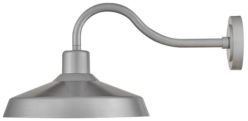 Image 6 Hinkley Outdoor Forge Medium Wall Mount Lantern 12.5" Antique Brushed Alumi more views