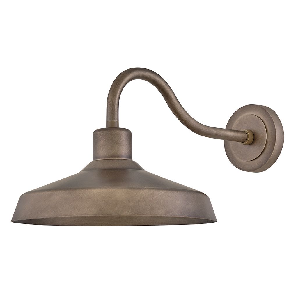 Image 4 Hinkley Outdoor Forge Medium Wall Mount Lantern 12.5" Burnished Bronze more views