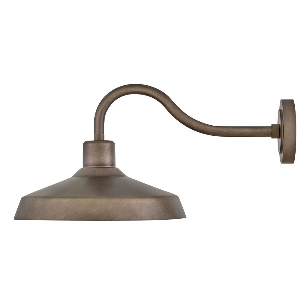 Image 6 Hinkley Outdoor Forge Medium Wall Mount Lantern 12.5" Burnished Bronze more views