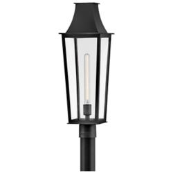 Hinkley Outdoor Georgetown Large Post Top Lantern 8.5" Black