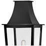 3_Hinkley Outdoor Georgetown Large Post Top Lantern 8.5" Black more views