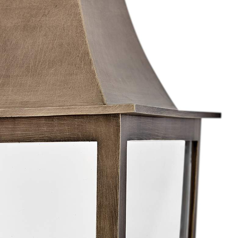 Image 3 Hinkley Outdoor Georgetown Large Post Top Lantern 8.5" Burnished Bronz more views