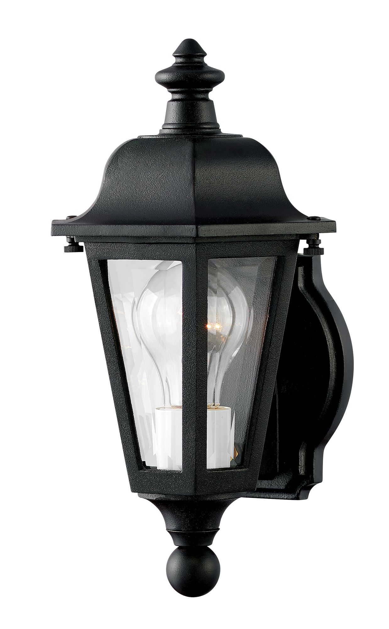 Image 2 Hinkley Outdoor Manor House Small Wall Mount Lantern 12.5" Black more views