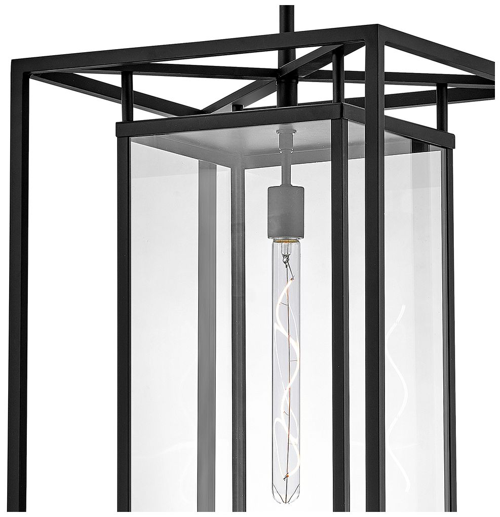Image 3 Hinkley Outdoor Max Extra Large Hanging Lantern 12V 40.75" Black more views