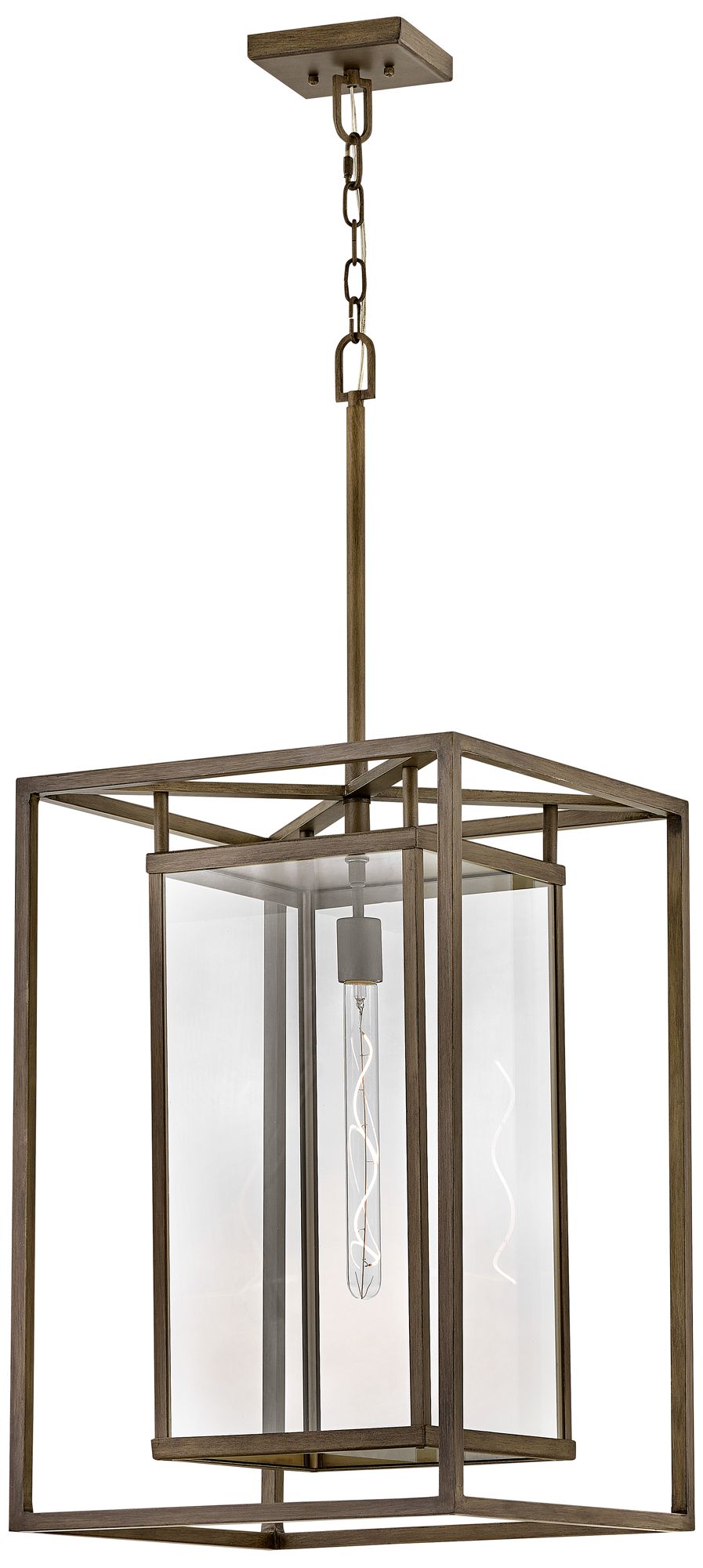 Hinkley Outdoor Max Extra Large Hanging Lantern 12V 40.75" Burnished Bronze