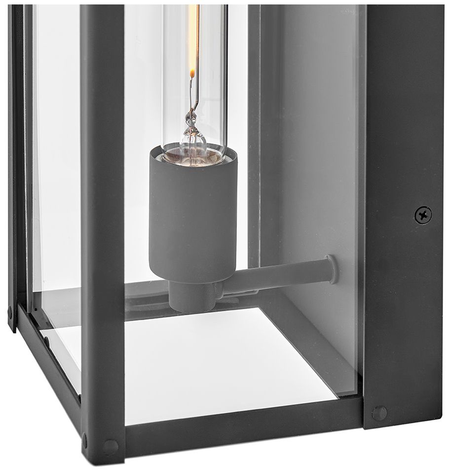 Image 3 Hinkley Outdoor Max Large Wall Mount Lantern 24" Black more views