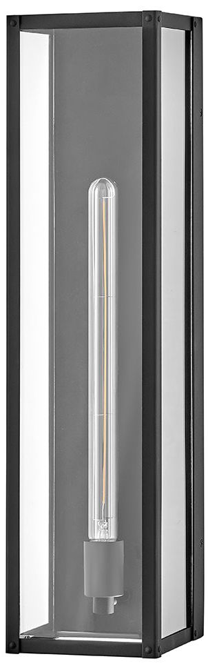 Image 4 Hinkley Outdoor Max Large Wall Mount Lantern 24" Black more views