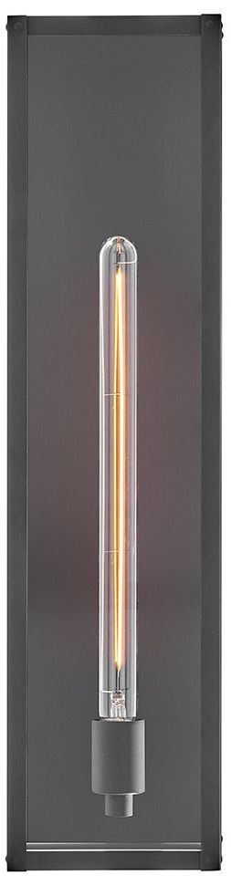 Image 6 Hinkley Outdoor Max Large Wall Mount Lantern 24" Black more views