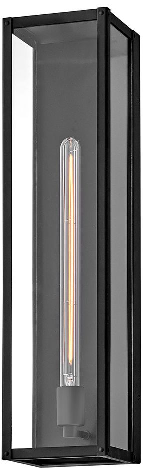 Image 7 Hinkley Outdoor Max Large Wall Mount Lantern 24" Black more views