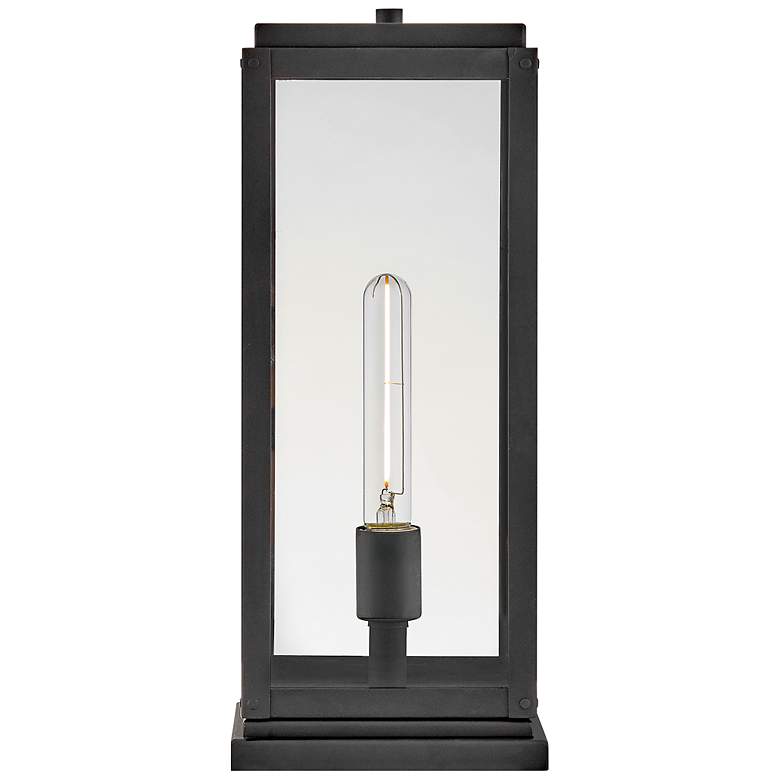 Image 7 Hinkley Outdoor Max Medium Pier Mount Lantern Black more views