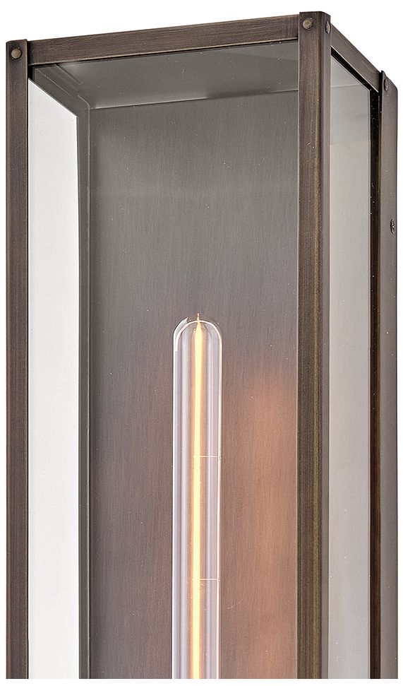 Image 2 Hinkley Outdoor Max Medium Wall Mount Lantern 20" Burnished Bronze more views