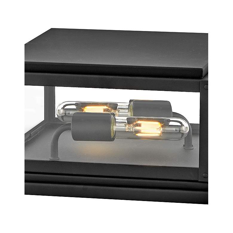 Image 2 Hinkley Outdoor Max Small Pier Mount Lantern Black more views