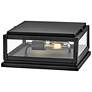 2_Hinkley Outdoor Max Small Pier Mount Lantern Black more views