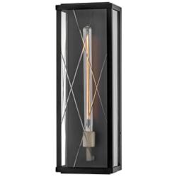 Hinkley Outdoor Monte Large Wall Mount Lantern Black