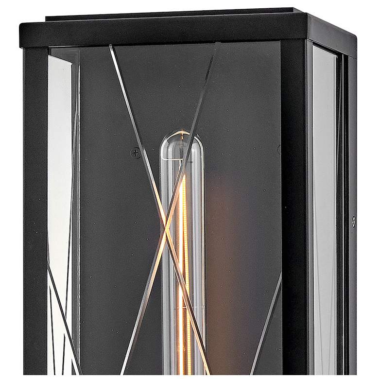 Image 4 Hinkley Outdoor Monte Large Wall Mount Lantern Black more views