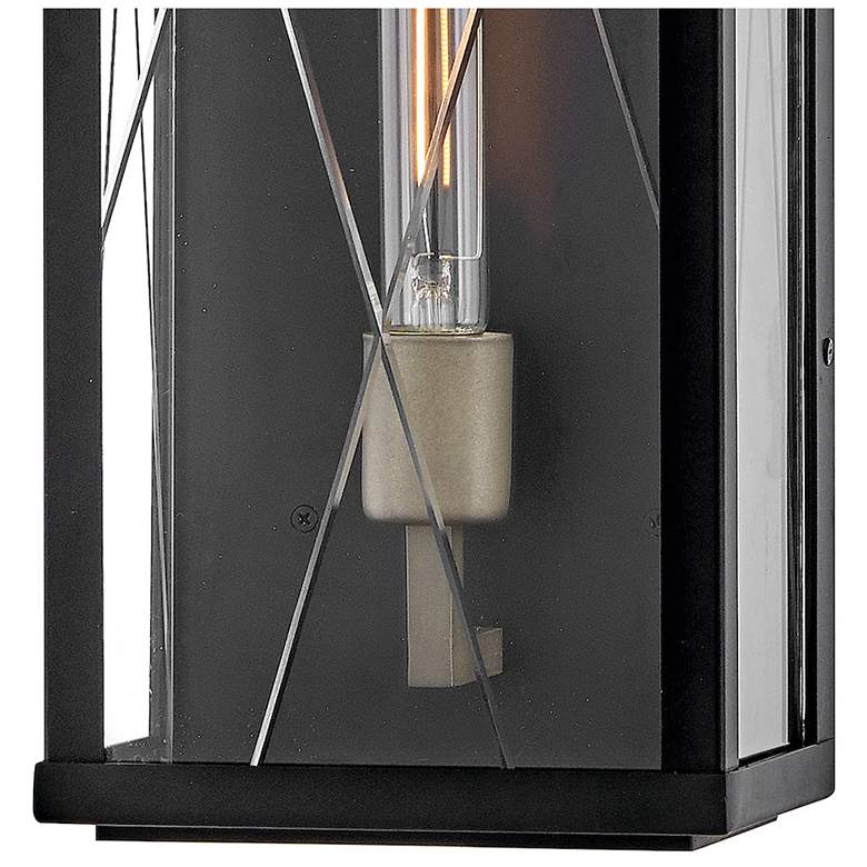 Image 6 Hinkley Outdoor Monte Large Wall Mount Lantern Black more views