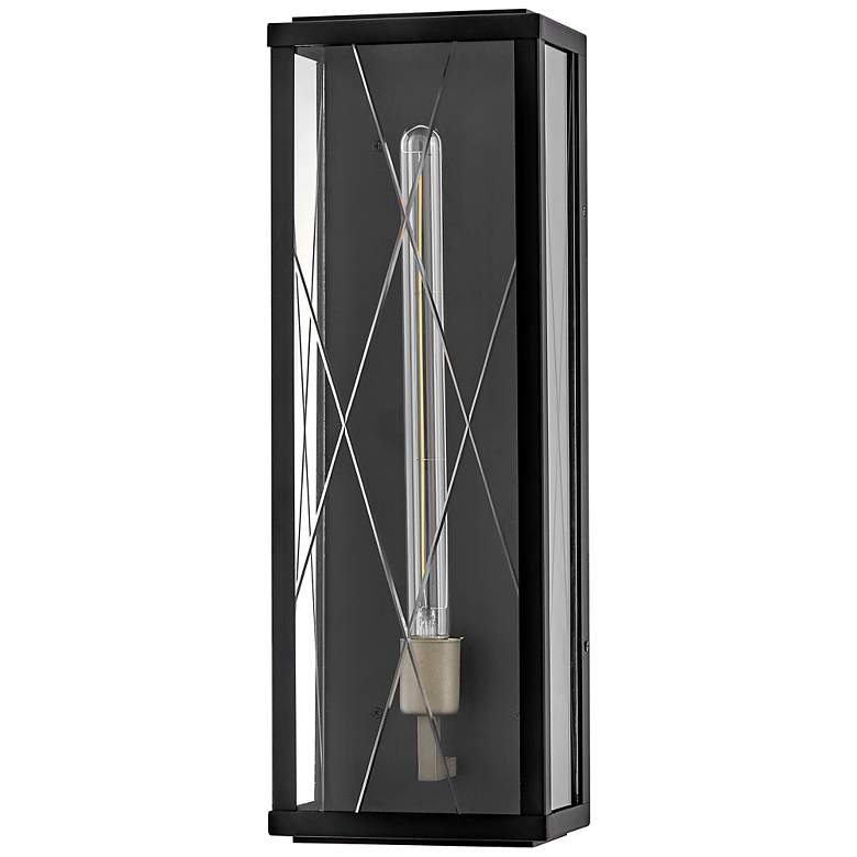 Image 7 Hinkley Outdoor Monte Large Wall Mount Lantern Black more views