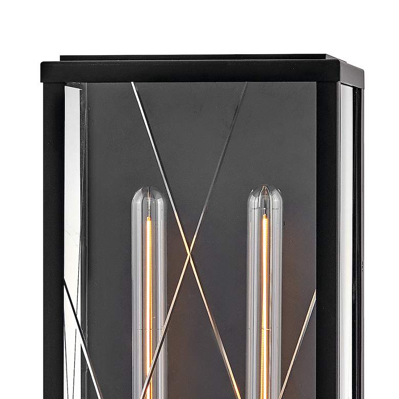Image 4 Hinkley Outdoor Monte Large Wall Mount Lantern Black more views