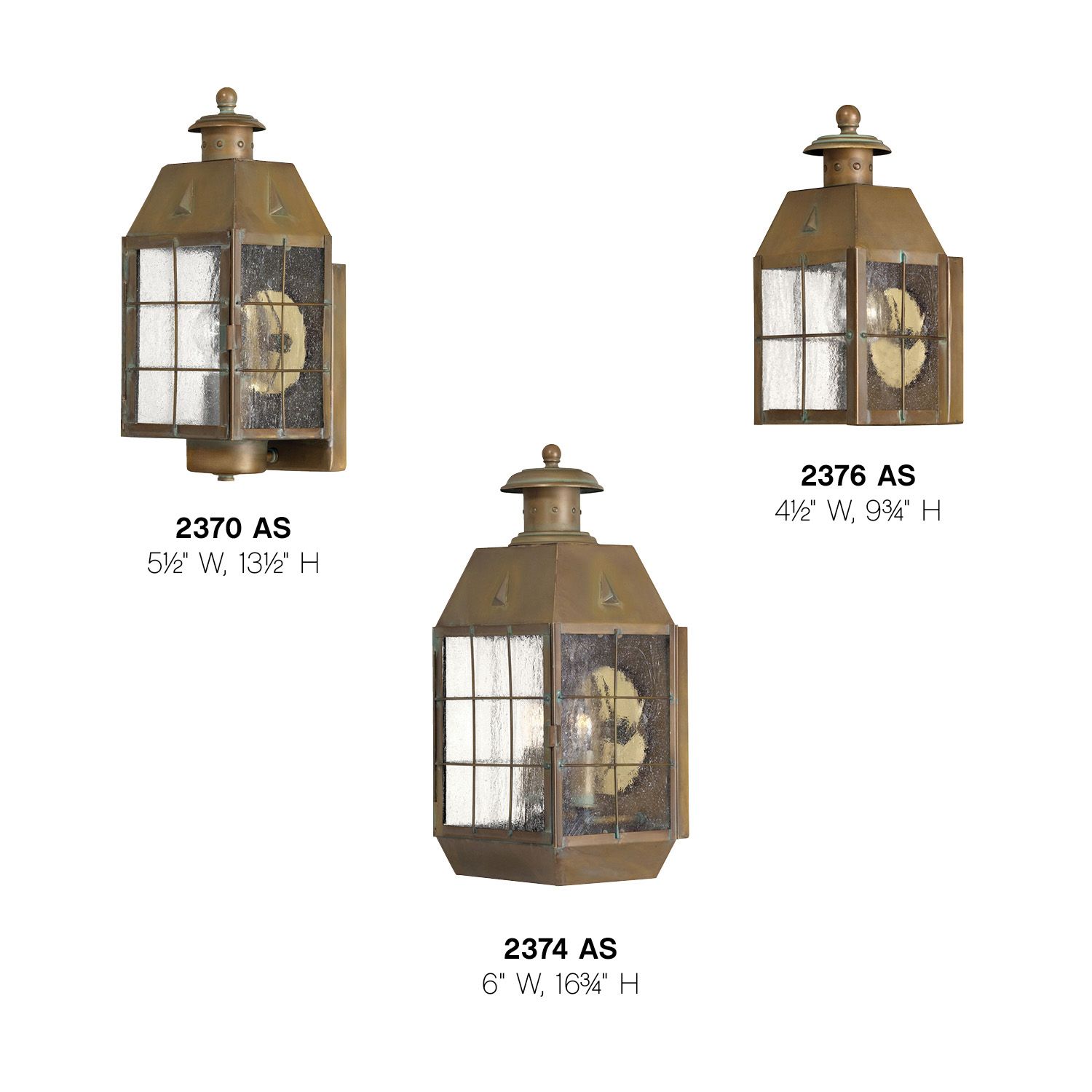 Image 5 Hinkley Outdoor Nantucket Small Wall Mount Lantern 4.5" Aged Brass more views