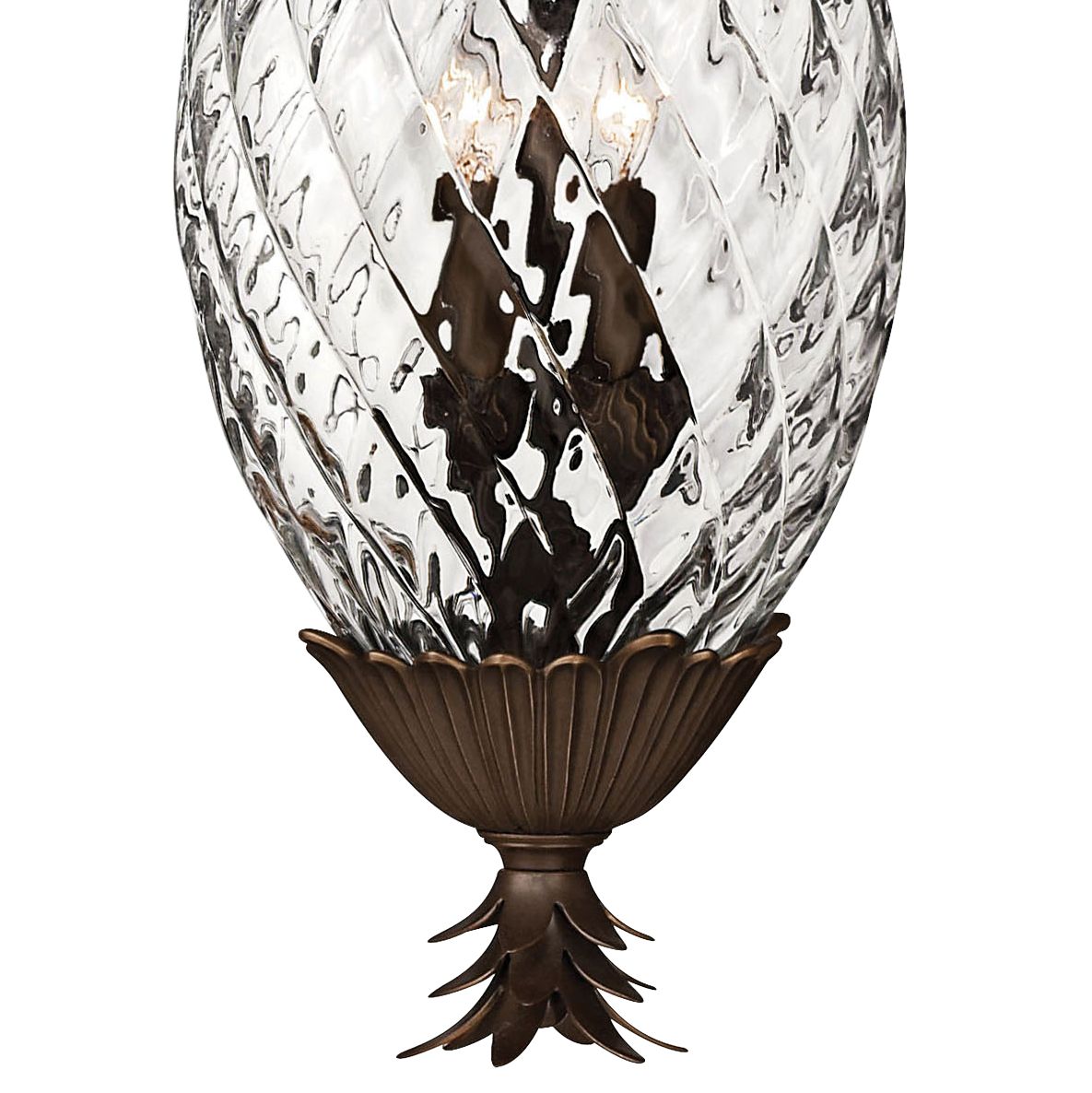 Image 2 Hinkley Outdoor Plantation Large Hanging Lantern 28.5" Copper Bronze more views