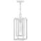 Hinkley Outdoor Republic Medium Hanging Lantern Textured White