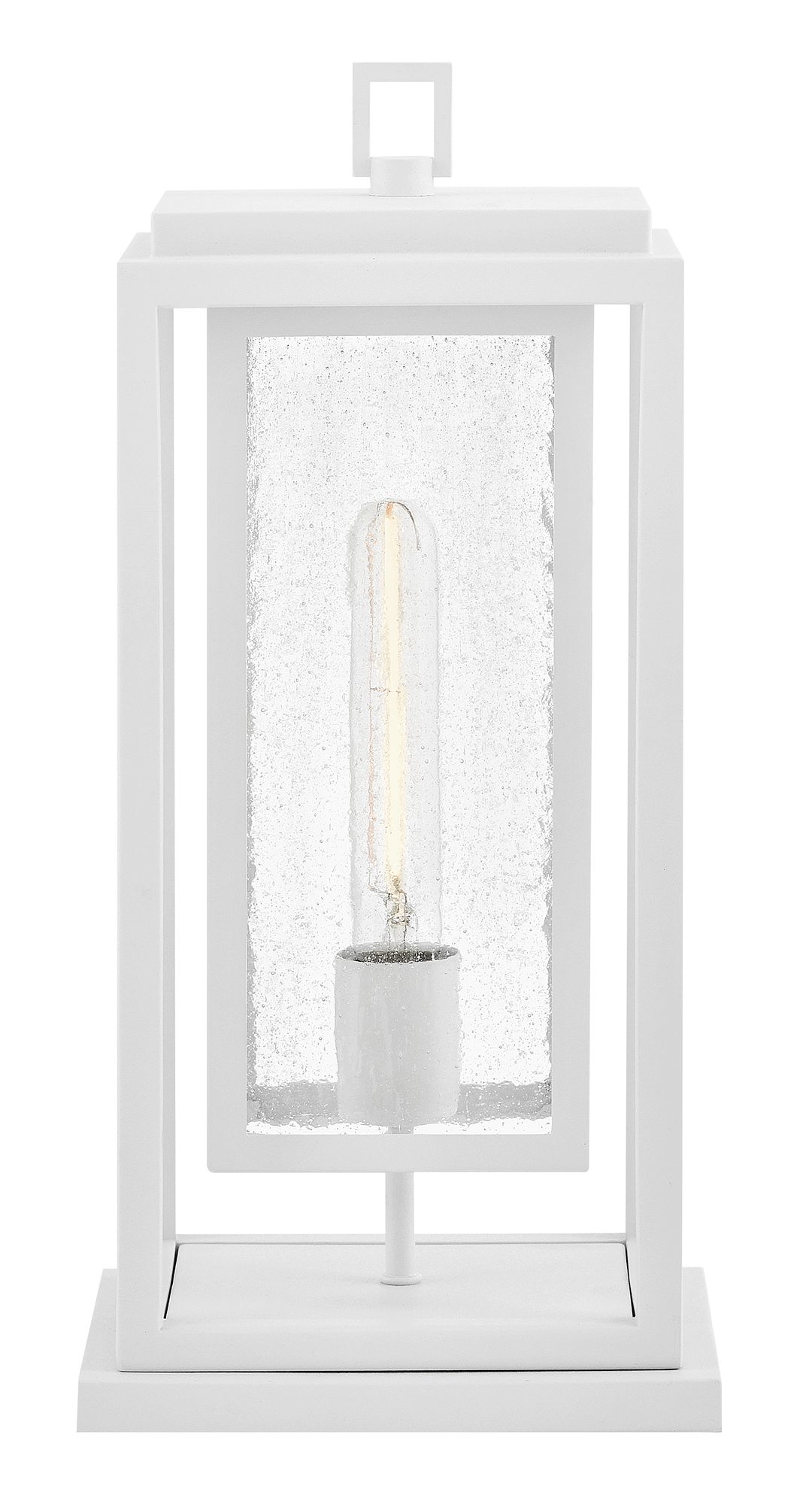 Image 5 Hinkley Outdoor Republic Medium Pier Mount Lantern 12V 16.5" Textured White more views