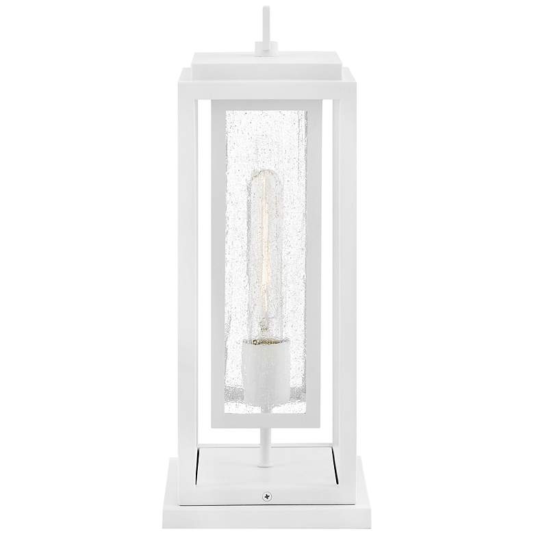 Image 4 Hinkley Outdoor Republic Medium Pier Mount Lantern Textured White 12V more views