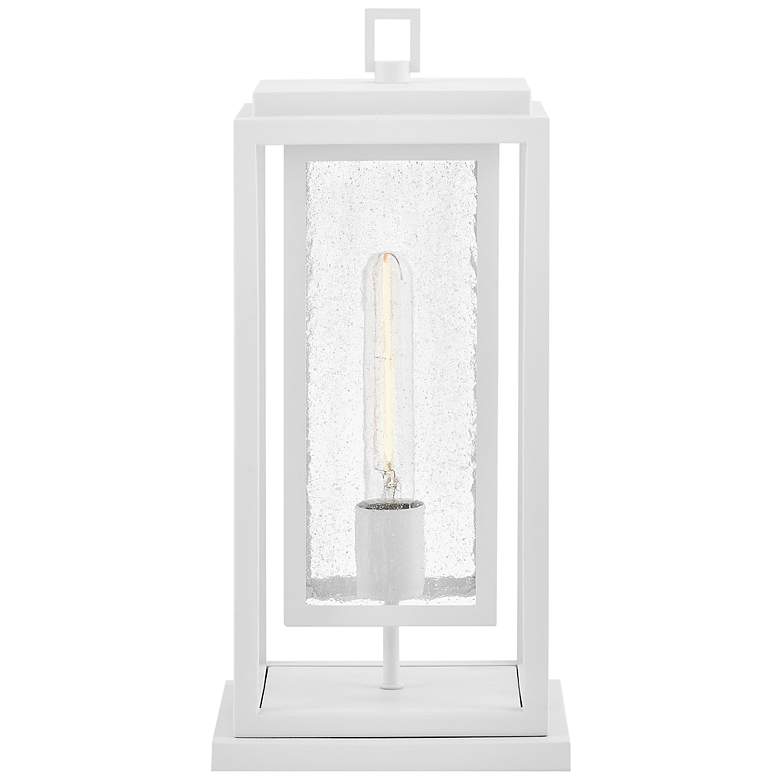 Image 5 Hinkley Outdoor Republic Medium Pier Mount Lantern Textured White 12V more views