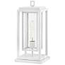 1_Hinkley Outdoor Republic Medium Pier Mount Lantern Textured White