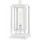 Hinkley Outdoor Republic Medium Pier Mount Lantern Textured White