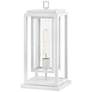 2_Hinkley Outdoor Republic Medium Pier Mount Lantern Textured White more views