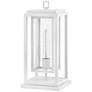 4_Hinkley Outdoor Republic Medium Pier Mount Lantern Textured White more views