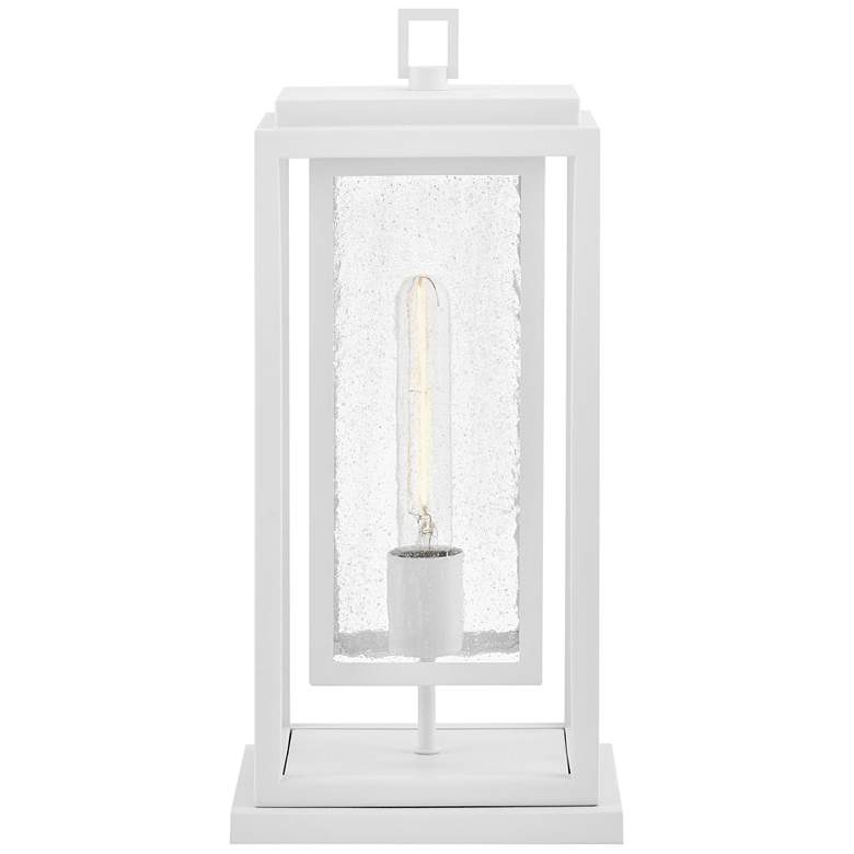 Image 6 Hinkley Outdoor Republic Medium Pier Mount Lantern Textured White more views