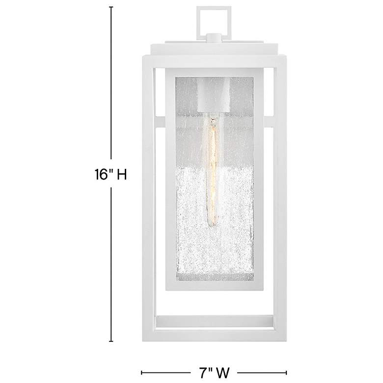 Image 3 Hinkley Outdoor Republic Medium Wall Mount Lantern Textured White more views